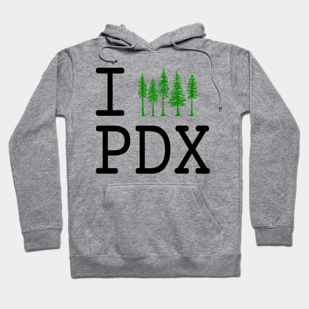 I (tree) PDX Hoodie by Boogiebus